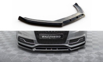 Audi S5 / A5 S-Line 8T Facelift 2011-2016 Frontläpp / Frontsplitter V.3 Maxton Design